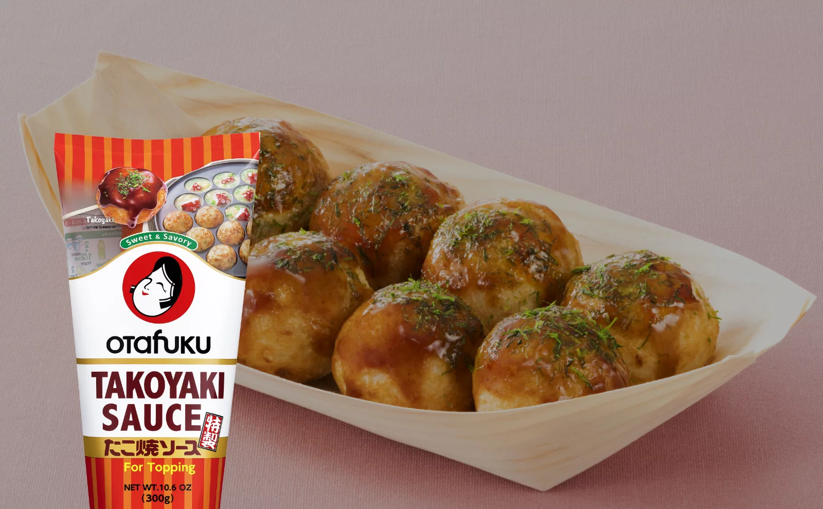 Spicy Takoyaki｜Otafuku Sauce Co., Ltd.